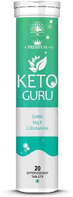 Healthy Nutrition Keto Guru Weight Management Water Soluble 20 Tablets for Men and Women