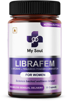 My Soul Librafem Womens Stamina & Vitality Booster | Ayurvedic(30 Capsules)