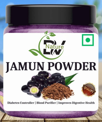 DV Nature Pure Jamun Powder - For Maintaining Blood Sugar Level | Jamun Seed Powder(100 g)