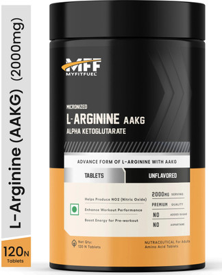 MyFitFuel L-Arginine Alpha Keto Glutarate (AAKG) (1500 mg) 120 Capsule(120 No)