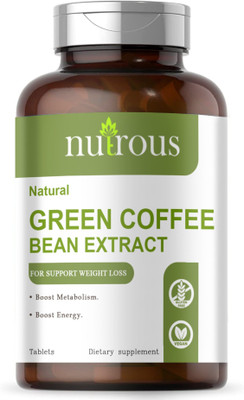 Nutrous Green Coffee Bean Extract Weight Loss Tablets (K62)(30 Tablets)