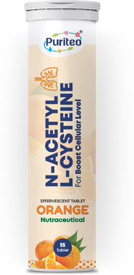 puriteo N - ACETYL L- CYSTEINE EFFERVESCENT / ORANGE(15 Tablets)