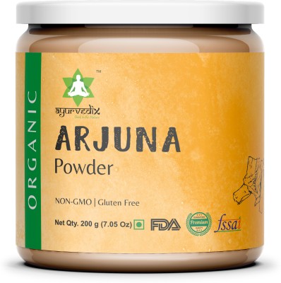 ayurvedix Arjun ki Chaal , Arjuna Bark, Arjun Chal Tree Kwath, Arjuna Chettu Chhal(200 g)