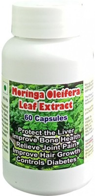 UNIVERSALHERBAL Moringa Oleifera Leaf Extract Capsules(60 Capsules)