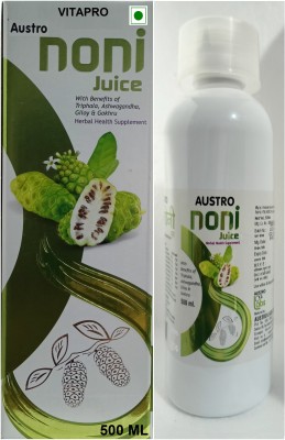 VITAPRO Noni Juice with giloy, ashwagandha for skin care, immunity, health benefits(500 ml)