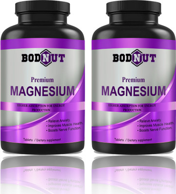 Bodnut Chelated Magnesium Glycinate Citrate Tablets (H257)(2 x 60 Tablets)