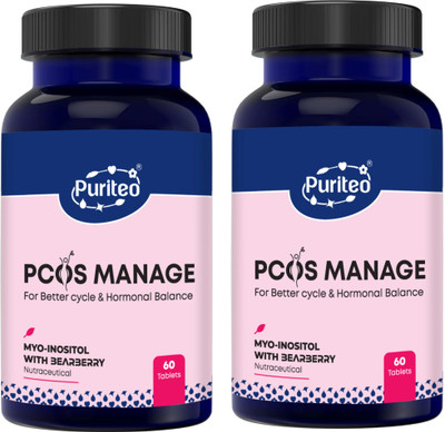 puriteo PCOS MANAGE TABLET 02(2 x 60 Tablets)