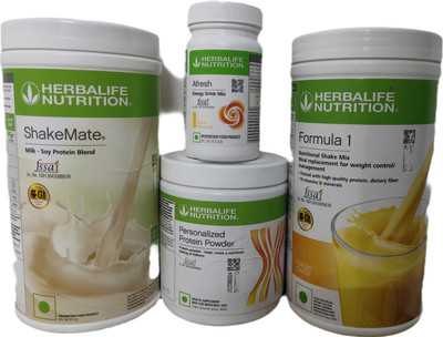 Herbalife Nutrition WEIGHT LOSS COMBO F1 MANGO SHAKE SHAKEMATE &PROTEIN POWDER200GM &AFRESH LEMON(1 kg)