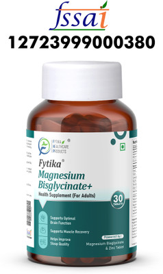 FYTIKA Fit Liver, Flexi Move and Magnesium Bisglycinate + (Pack of 3) - 30 Tablets Each(3 x 30 Tablets)