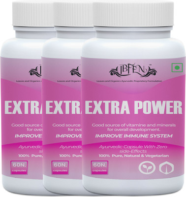 IBFEN Extra Power Immunity Power Women Capsule Overall Cellular Health | Immunity(3 x 60 Capsules)