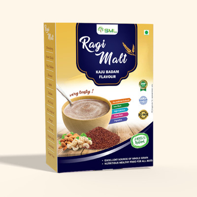 SHREE MURLIDHAR LIFESCIENCE PRIVATE LIMITED SML Ragi Malt Kaju Badam Flavour(250 g)