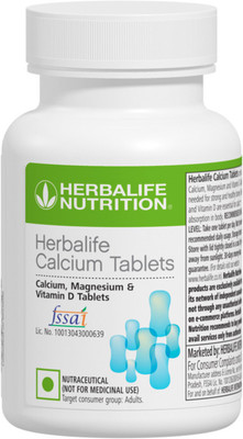 HERBALIFE Nutrition-Calcium and Vitamin D Tablets For Stronger Bones(60 Tablets)