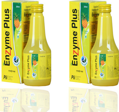 Pii Enzyme Plus Syrup Pineapple Flavour(2 x 200 ml)