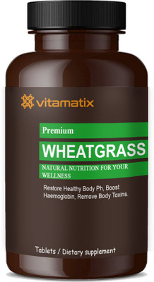 Vitamatix Wheatgrass 800 mg Tablets (D182)(90 Tablets)