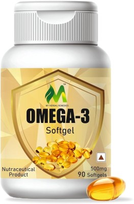 my herbal remedie s Omega 3 Softgel With Fish Oil 90N (Pack Of 1)(90 x 666.67 mg)