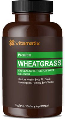 Vitamatix Wheatgrass 800 mg Tablets (G88)(30 Tablets)
