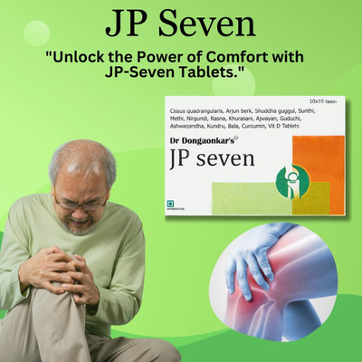 ROOT CURE ORGANICS JP Seven | With Cissus Quadrangularies,kundru,shuddha guggul ETC(10 x 10 Tablets)