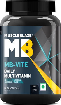 MUSCLEBLAZE MB-VITE Multivitamin(120 No)