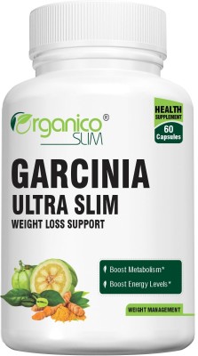 organicoslim Garcinia Ultra-slim with Green Coffee, Green Tea Black Pepper Boost(60 Capsules)