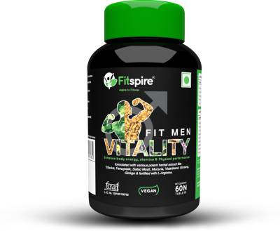Fitspire Fit Men Vitality Tablets | Vitality Booster for Men | stamina booster
