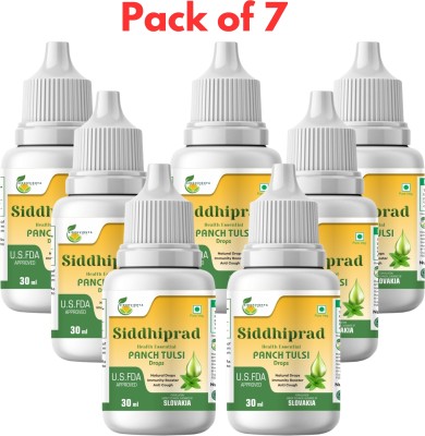 SIDDHIPRAD Panch Tulsi Drops Immunity Booster(7 x 30 ml)