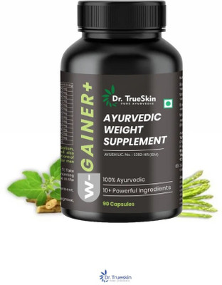 Dr. Trueskin W-Gainer+ Capsules Herbal Mass Gain Support Power A01(90 Capsules)