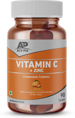 acv-pix Vitamin C +ZINC Chewable Tablet(90 Tablets)