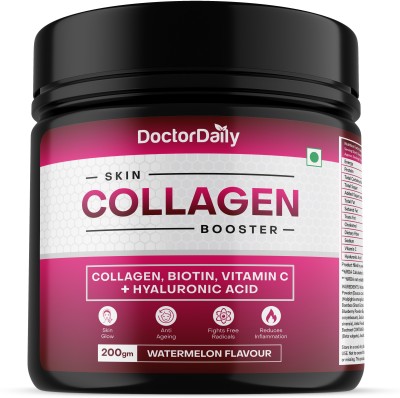 DOCTOR DAILY Plant Based Skin Collagen Booster with Hyaluronic acid, Anti-aging & Skin repair(200 g)