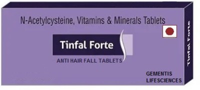 gementis Tinfal Forte Biotin 10000mcg and N-Acetylcysteine Tablets (3 x 10(3 x 10 Tablets)