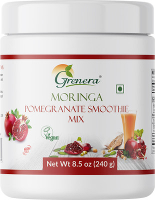 Grenera Moringa Pomegranate Smoothie Blend: A Naturally Refreshing and Flavorful Fusion(240 g)