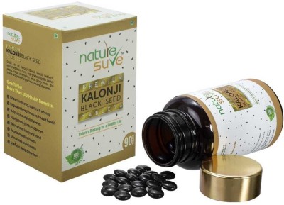 Nature Sure Premium Kalonji Tablets (Pure Blackseed/ Nigella extract)(90 No)