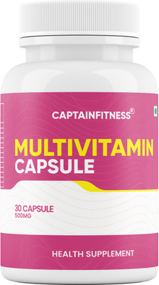 CaptainFitness Multivitamin |Daily Wellness & Nutritional Support(30 Capsules)