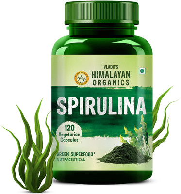 Vlado's Himalayan Organics Spirulina 2000Mg Per Serving(120 No)