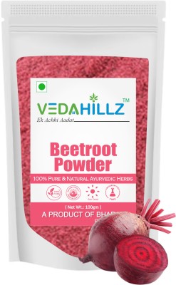 Vedahillz Natural Beetroot Powder For Face Pack And Hair(100 g)