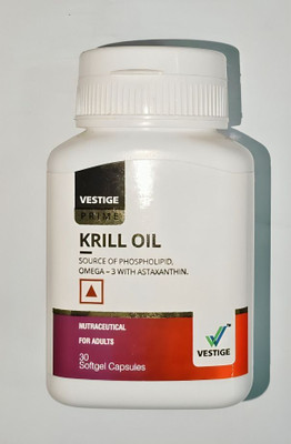 Vestige KRILL OILL PACK OF 01(30 Capsules)