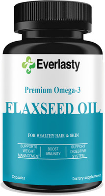 Everlasty Flaxseed extract Capsules Omega 3 (S55)(30 Capsules)