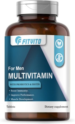 Fitvito Multivitamin For Men, Multivitamin Women Tablets (H104)(60 Tablets)