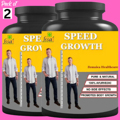 Zemaica Healthcare Speed Growth Height Increase Plane Pack Of 2(2 x 100 g)