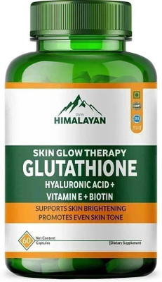 Divya Himalayan Skin Glow Therapy with Glutathione and Vitamin C - 1000mg - 60 Capsules(60 No)