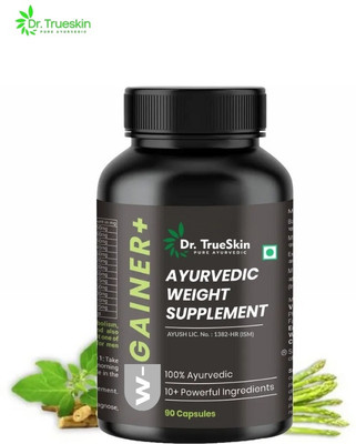 Dr. Trueskin W-Gainer+ Capsules for Powerful Body Growth Power(90 Capsules)