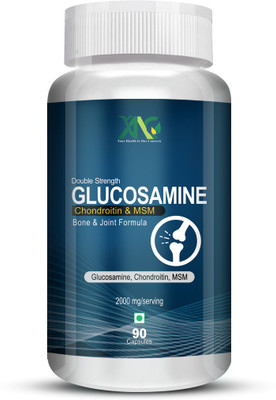 ANC Glucosamine Chondroitin & MSM 2000mg Strong Bones & Relives Joints Pain(90 Capsules)