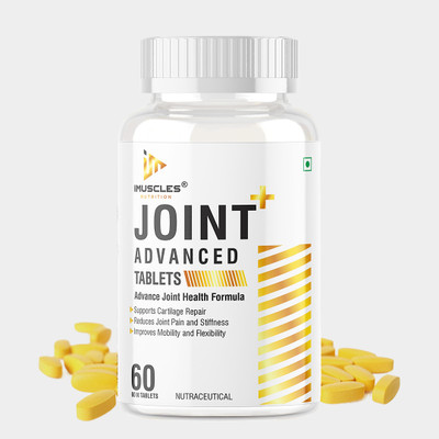 iMUSCLES NUTRITION Joint+ Advanced Tablets – Reduce Stiffness & Boost Mobility Naturally(60 Tablets)