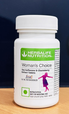 Herbalife Nutrition Woman's Choice Soy Isoflavones & Chasteberry Extract Tablet.-(30 Tablets)