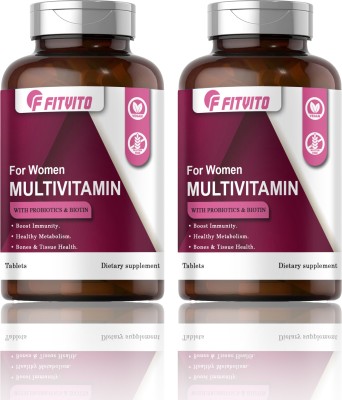 Fitvito Multivitamin For Women Tablets (S246)(2 x 60 Tablets)