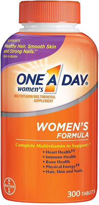One A Day Women's, Healthy Advantage Complete Multivitamin/Multimineral Supplement(300 Tablets)