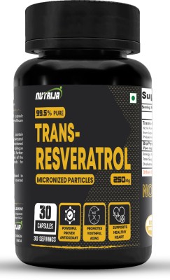 NutriJa Trans Resveratrol 250MG Capsules -(30 Capsules)