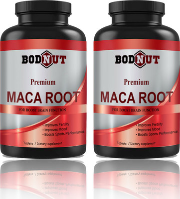 Bodnut Maca Root Tablets Enriched with Maca Root Extract (K256)(120 Tablets)