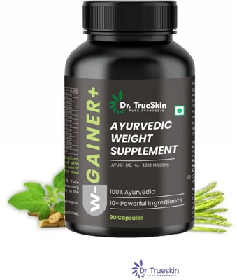 Dr. Trueskin W-Gainer+ Capsules for Daily Health Stamina Assd(90 Capsules)