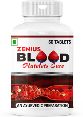 Zenius India Blood Platelets Care Tablets | Supports Platelet Count & Immunity(60 Tablets)