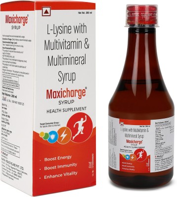 Maxicharge Multivitamin Health Supplement Syrup for Boost Energy(200 ml)